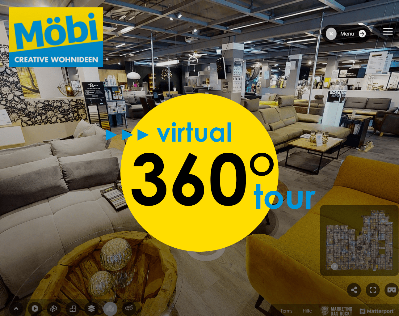 moebi rundgang virtuall 360 grad tour möbelhaus online